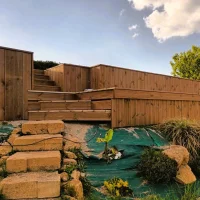 Bardage piscine