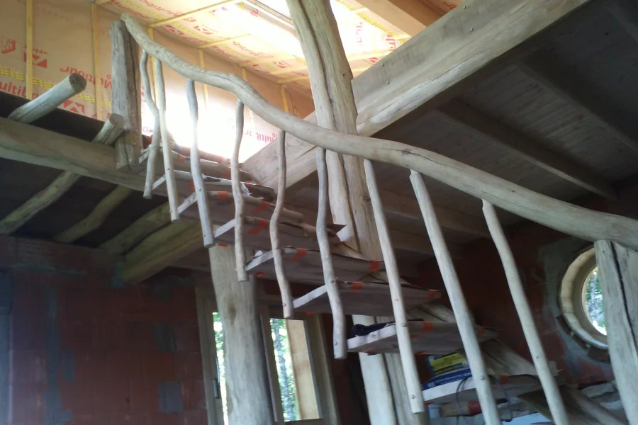 Escaliers en bois